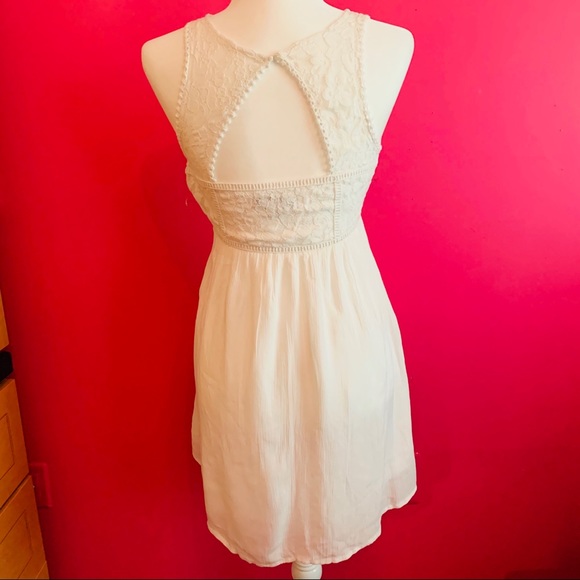 Abercrombie & Fitch white lace babydoll dress - Picture 5 of 5